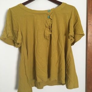 Anthropologie Comme Toi Unique Blouse